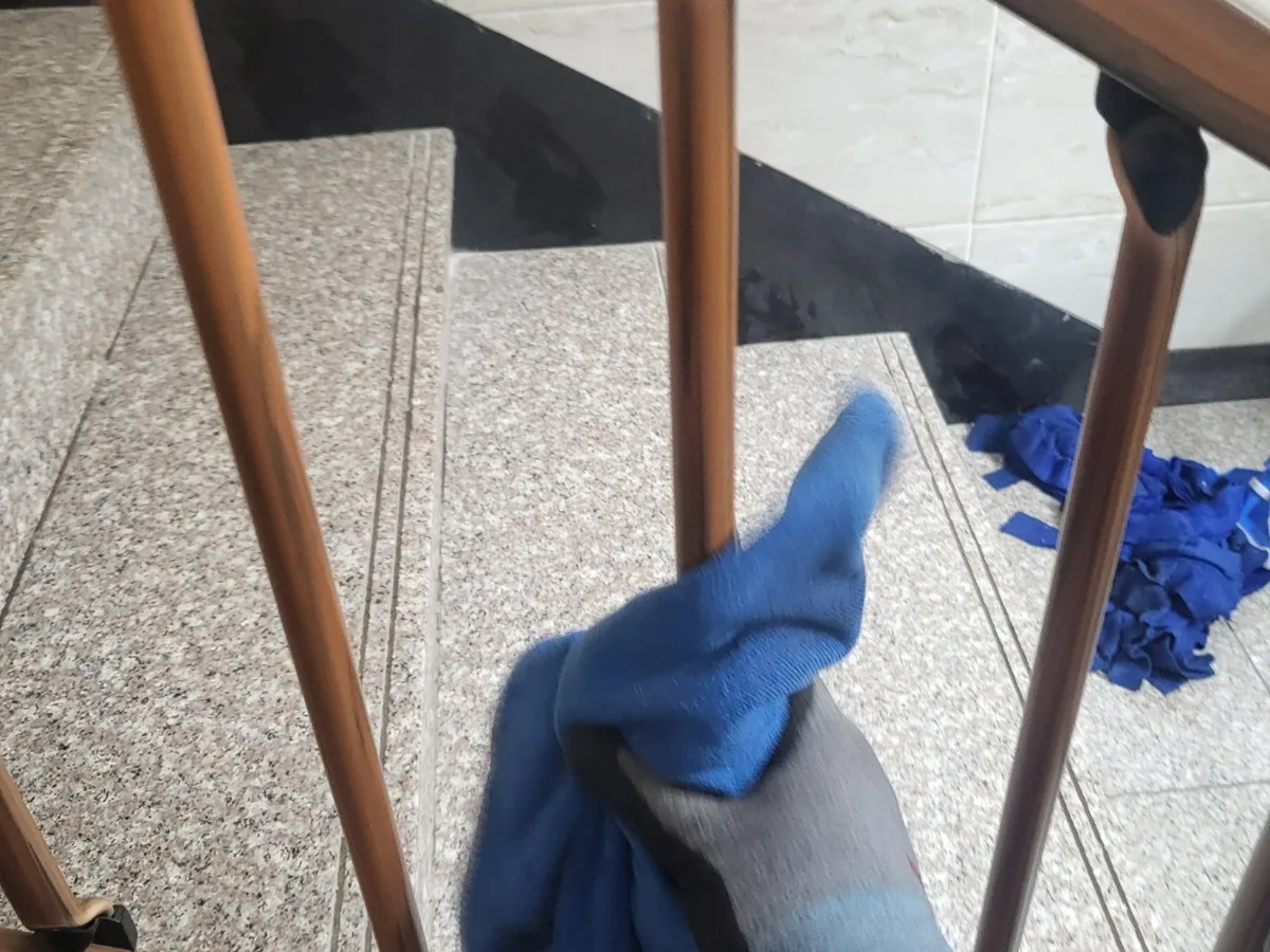 안성시 신건지동 빌라 난간·손잡이 위생청소 사례 - 행진크린